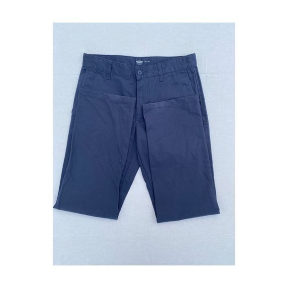 Old Navy Ultimate Slim Dark Grey Slacks Chinos - Picture 5 of 7